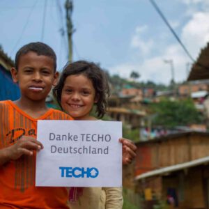 Weihnachtskampagne 2014 Manatiales de Paz, Medellin, Kolumbien
