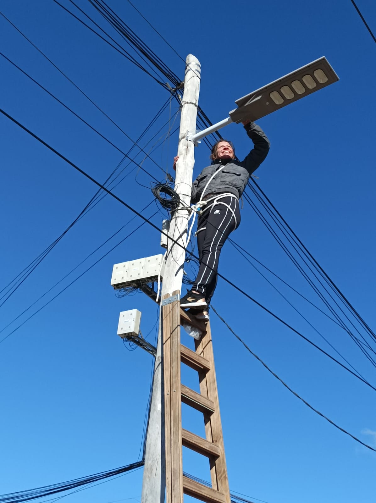 Straßenlaterne Argentinien